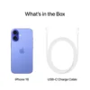 iphone 16 128 gb refurbished charger Apple iPhone 16 128GB Ultramarine (Pre-Owned)